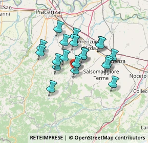 Mappa Via della Stradella, 29018 Lugagnano Val D'arda PC, Italia (10.672)