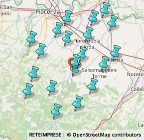 Mappa Via Gabriele d'Annunzio, 29018 Lugagnano Val D'arda PC, Italia (15.814)