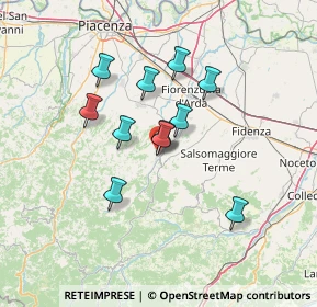 Mappa Via Gabriele d'Annunzio, 29018 Lugagnano Val D'arda PC, Italia (11.02545)