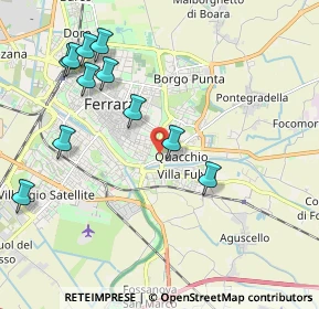 Mappa Viale Alfonso I D'Este, 44123 Ferrara FE, Italia (2.27182)