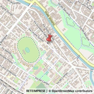 Mappa Via Cesare Goretti, 83, 44123 Ferrara, Ferrara (Emilia Romagna)