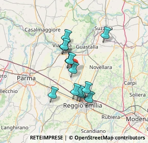 Mappa 42024 Castelnovo di Sotto RE, Italia (10.61538)