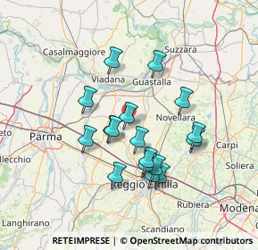 Mappa 42024 Castelnovo di Sotto RE, Italia (12.36588)