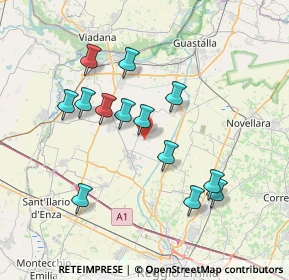 Mappa 42024 Castelnovo di Sotto RE, Italia (6.94692)