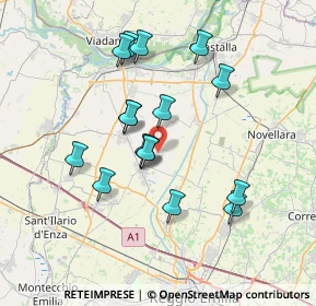 Mappa 42024 Castelnovo di Sotto RE, Italia (6.605)