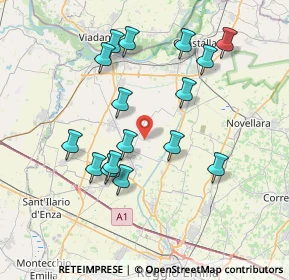 Mappa 42024 Castelnovo di Sotto RE, Italia (7.38313)