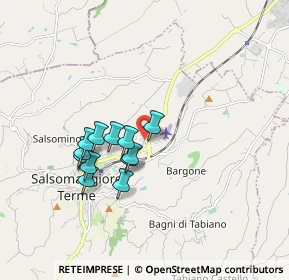 Mappa Via Campore, 43039 Salsomaggiore Terme PR, Italia (1.43583)