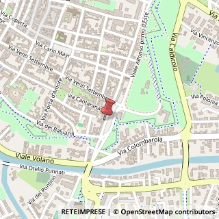 Mappa Via Porta Romana, 46, 44121 Ferrara FE, Italia, 44121 Ro, Ferrara (Emilia Romagna)
