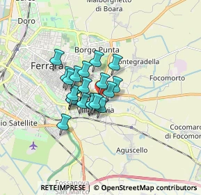 Mappa Via Svizzera, 44123 Ferrara FE, Italia (1.046)