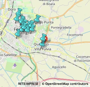 Mappa Via Svizzera, 44123 Ferrara FE, Italia (2.05938)