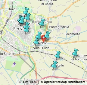 Mappa Via Svizzera, 44123 Ferrara FE, Italia (1.95571)