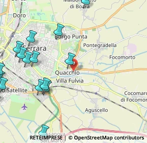 Mappa Via Svizzera, 44123 Ferrara FE, Italia (2.91875)