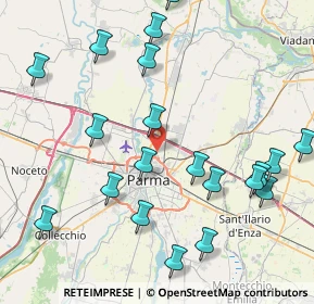 Mappa Piazza Grazia Deledda, 43122 Parma PR, Italia (9.705)