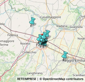 Mappa Piazza Grazia Deledda, 43122 Parma PR, Italia (5.49917)