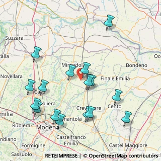 Mappa Via Chiaviche, 41031 Camposanto MO, Italia (17.71813)