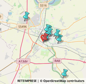 Mappa Via Fratelli Aventi, 44122 Ferrara FE, Italia (4.35)