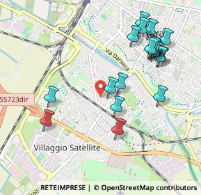 Mappa Via Fratelli Aventi, 44122 Ferrara FE, Italia (1.094)