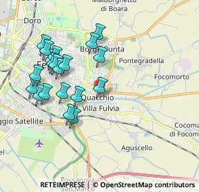 Mappa Via Bulgaria, 44123 Ferrara FE, Italia (1.9465)