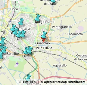 Mappa Via Bulgaria, 44123 Ferrara FE, Italia (2.73438)