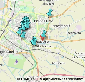 Mappa Via Bulgaria, 44123 Ferrara FE, Italia (1.8935)