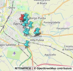 Mappa Via Bulgaria, 44123 Ferrara FE, Italia (1.4175)