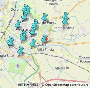 Mappa Via Bulgaria, 44123 Ferrara FE, Italia (2.144)