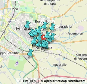 Mappa Via Bulgaria, 44123 Ferrara FE, Italia (0.95)