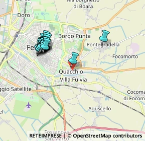 Mappa Via Bulgaria, 44123 Ferrara FE, Italia (1.902)