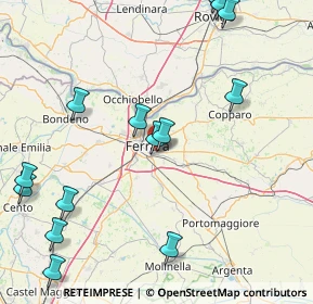 Mappa Via Bulgaria, 44123 Ferrara FE, Italia (21.14929)