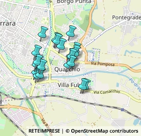 Mappa Via Bulgaria, 44123 Ferrara FE, Italia (0.671)