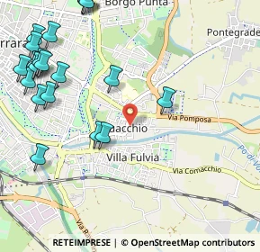 Mappa Via Bulgaria, 44123 Ferrara FE, Italia (1.4295)