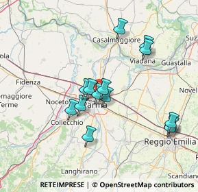 Mappa Via Leonardo SciasciaClaim Issue, 43122 Parma PR, Italia (13.39643)