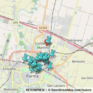 Mappa Via Leonardo SciasciaClaim Issue, 43122 Parma PR, Italia (2.0065)