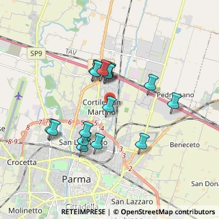 Mappa Via Leonardo SciasciaClaim Issue, 43122 Parma PR, Italia (1.66313)