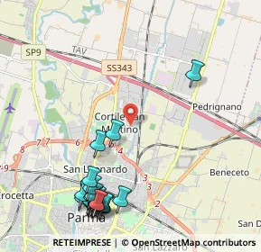 Mappa Via Leonardo SciasciaClaim Issue, 43122 Parma PR, Italia (2.686)