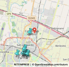 Mappa Via Leonardo SciasciaClaim Issue, 43122 Parma PR, Italia (2.69818)