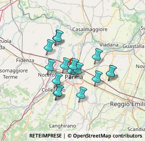 Mappa Moletolo, 43122 Parma PR, Italia (10.83563)