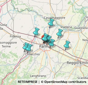 Mappa Moletolo, 43122 Parma PR, Italia (7.90727)