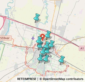 Mappa Moletolo, 43122 Parma PR, Italia (2.84455)