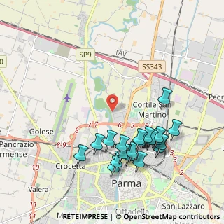 Mappa Moletolo, 43122 Parma PR, Italia (2.1385)
