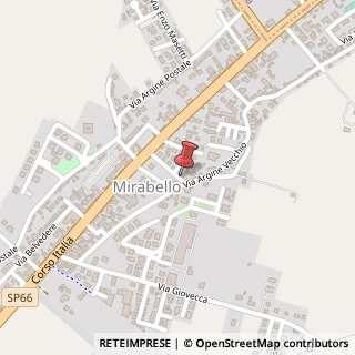 Mappa Via Risorgimento,  23, 44043 Mirabello, Ferrara (Emilia Romagna)