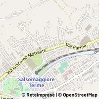 Mapa Salsomaggiore Terme