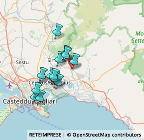 Mappa Via dei Mille, 09040 Maracalagonis CA, Italia (6.41)