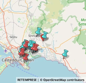 Mappa Via dei Mille, 09040 Maracalagonis CA, Italia (7.6505)