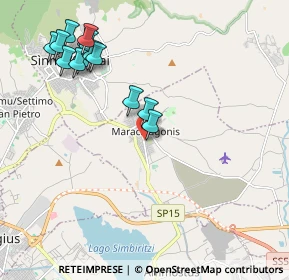 Mappa Via dei Mille, 09040 Maracalagonis CA, Italia (2.44)