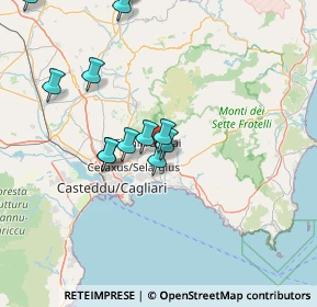 Mappa Via dei Mille, 09040 Maracalagonis CA, Italia (17.46923)