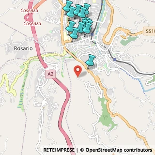 Mappa Contrada Tenimento, 87100 Cosenza CS, Italia (1.42)