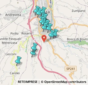 Mappa Contrada Tenimento, 87027 Paola CS, Italia (1.74)