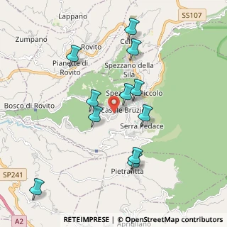 Mappa Via Antonio Proviero, 87050 Casole Bruzio CS, Italia (2.07727)