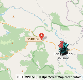 Mappa Localita' Torre Garga SS107 KM3, 87055 San Giovanni in Fiore CS, Italia (4.992)